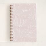 "Floral Sketch" - Notebook in Silk by Meggy Masters - Front