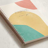 "Bright Spot" - Notebook in Jellybean by Pixel and Hank - Binding Detail