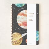 "Rule the Universe" - Notebook in Onyx by Holly Whitcomb - Wrap