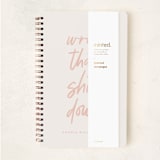 "write it down" - Notebook in Blush by JoAnn Jinks - Wrap