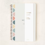 "Colorful Half Circles" - Notebook in Candy by elithing - Wrap