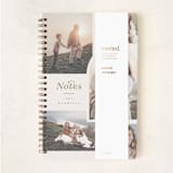 "Favorites" - Notebook in Cream by Angela Garrick - Wrap