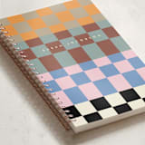 "noted check" - Notebook in Modern by Baumbirdy - Binding Detail