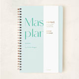 "Master Plans" - Notebook in Evergreen by Erika Firm - Wrap