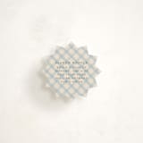 "Pumpkins + Bows" - Mini Novelty Enclosure Cards in Cornflower by Laura Hankins - Front