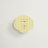 "Campania" - Mini Novelty Enclosure Cards in Limone by Megan Davis - Front