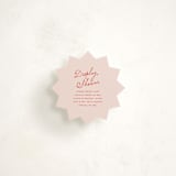 "Circus" - Mini Novelty Enclosure Cards in Blush by Sherley Ferreira - Front