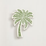 "Palm" - Novelty Enclosure Cards in Leaf by Olivia Raufman - Front