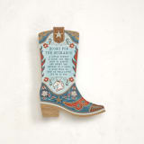 "Cowboy Baby" - Novelty Enclosure Cards in Denim by Paper Sun Studio - Front