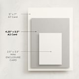 "Special Delivery" - Novelty Enclosure Cards in Bluebell by Hudson meet Rose - Stacked Options