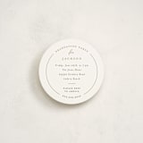 "Straight Arrow" - Novelty Enclosure Cards in Truffle by Joanna Griffin - Front