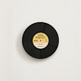 "Vinyl" - Novelty Enclosure Cards in Butter by Jennifer Lew - Front