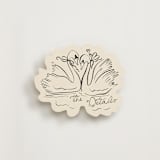 "The Swans" - Novelty Enclosure Cards in Antique by Jenna Holcomb - Front