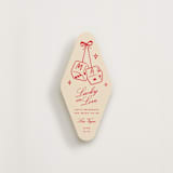"Miss Bride" - Novelty Enclosure Cards in Rose by Jennifer Lew - Front