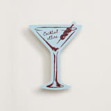"Ink Chic" - Novelty Enclosure Cards in Merlot Sky by Sam Dubeau - Front