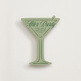 "The West" - Novelty Enclosure Cards in Sage by Jenna Holcomb - Front