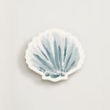 "Coastal Watercolor" - Novelty Enclosure Cards in Amalfi by Kate Ahn - Front
