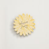 "Watercolor florals" - Novelty Enclosure Cards in Marmalade by Creo Study - Front
