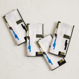 "Paper Tapestry" - Napkins in Day by Sumak Studio - Napkins, Set of 4