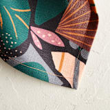 "Paper Flower" - Napkins in Forest by Chi Hey Lee - Detail