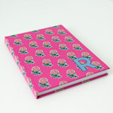 "Custom Kyra Pink Single Initial Journal" - Notebook in pink by Clairebella