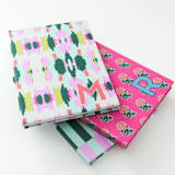 "Custom Kyra Pink Single Initial Journal" - Notebook in pink by Clairebella