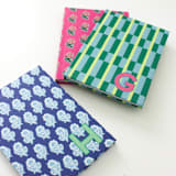 "Custom Maxi Green Single Initial Journal" - Notebook in green by Clairebella