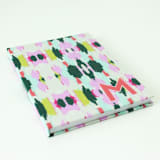 "Custom Belmont Single Initial Journal" - Notebook in multicolor by Clairebella