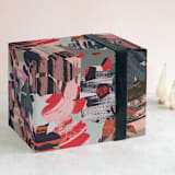 "garden" - Wrapping Paper in Earth tones by Susanna Nousiainen - Front
