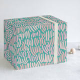 "succulents" - Wrapping Paper in Cactus by Stacey Day - Front