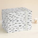 "Mood" - Wrapping Paper in Slate by Carolyn Nicks - Front