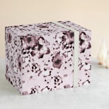 "Aubergine Cascade" - Wrapping Paper in Petal by Zhay Smith - Front