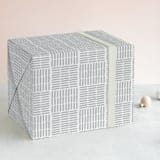 "Woven 2" - Wrapping Paper in Cement by Oma N. Ramkhelawan - Front