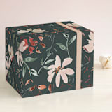 "Precious One" - Wrapping Paper in Emerald by Petra Kern - Front