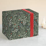 "Evergreens" - Wrapping Paper in Evergreen by Kristen Smith - Front