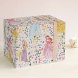 "Disney Princess Garden Party" - Wrapping Paper in Buttercream by Cass Loh - Front