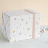 "Disney's Mickey Confetti" - Wrapping Paper in Candy Apple by Ellen Schlegelmilch - Front