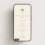 "A Little Shindig" - Online Birthday Invitations in Champagne by mo kelley - Mobile layout