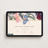 "Magical Garden" - Online Birthday Invitations in Sunshine by Teju Reval - Desktop layout