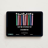 "Birthday Candles" - Online Birthday Invitations in Confetti by Jenna Holcomb - Desktop layout