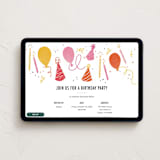 "Birthday Script" - Online Birthday Invitations in Cake by Stephanie Hawkes - Desktop layout