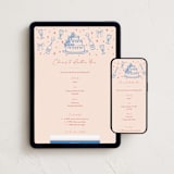 "Couple Cheers" - Online Birthday Invitations in Candy by Elly - Mobile + desktop layout