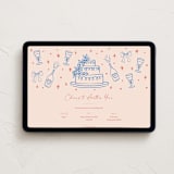 "Couple Cheers" - Online Birthday Invitations in Candy by Elly - Desktop layout