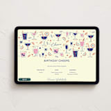 "partner in wine" - Online Birthday Invitations in Beige by Anastasia Makarova - Desktop layout
