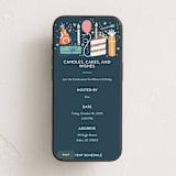 "All the Birthday" - Online Birthday Invitations in Navy by Alethea and Ruth - Mobile layout