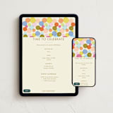 "balloon party" - Online Birthday Invitations in Balloon by Ellen Schlegelmilch - Mobile + desktop layout