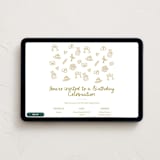 "Paris" - Online Birthday Invitations in Macaron by Pink House Press - Desktop layout