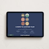 "Bottle Caps" - Online Birthday Invitations in Navy by Hooray Creative - Desktop layout