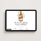 "Let's Party" - Online Birthday Invitations in Hazel by Hannah Chi - Desktop layout