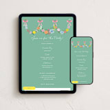 "Flower Braid" - Online Birthday Invitations in Meadow by Petra Kern - Mobile + desktop layout
